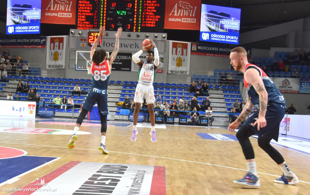 Mecz Anwil Włocławek - Basket Brno