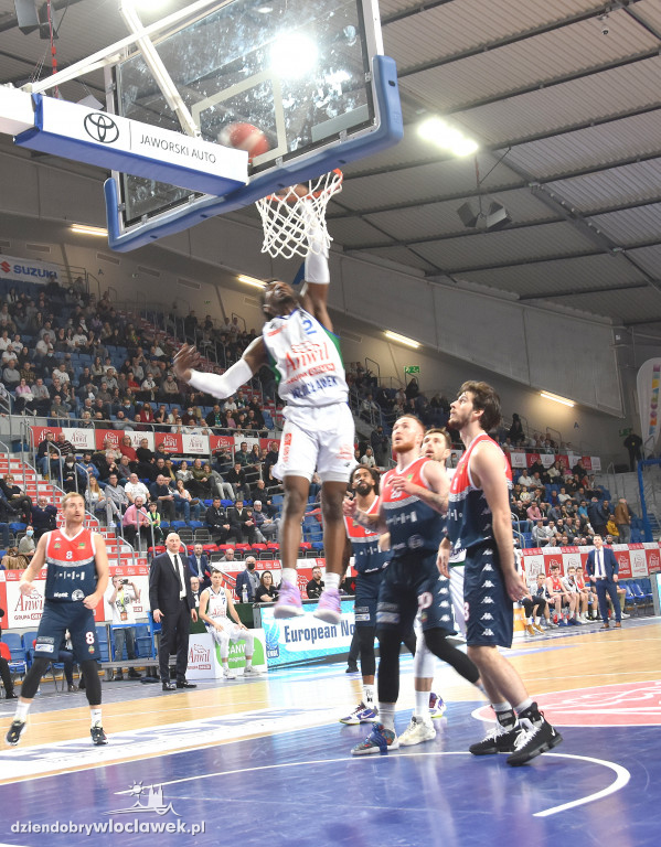 Mecz Anwil Włocławek - Basket Brno