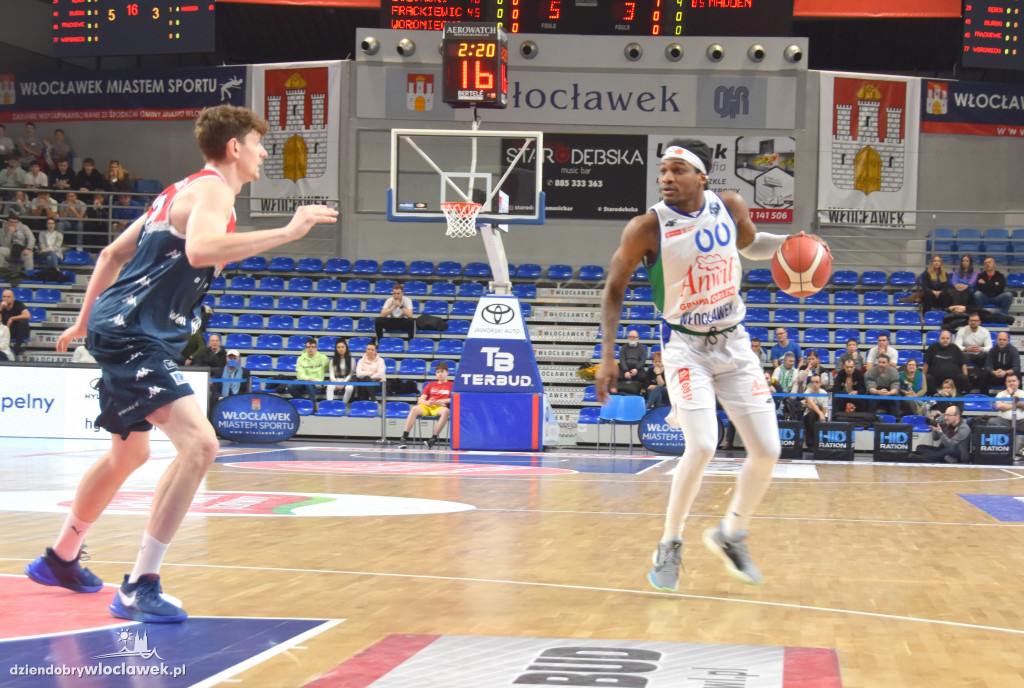 Mecz Anwil Włocławek - Basket Brno