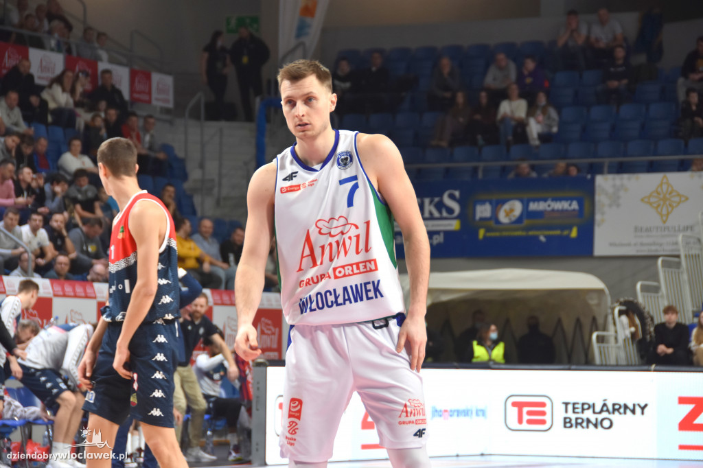 Mecz Anwil Włocławek - Basket Brno