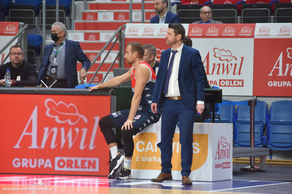 Mecz Anwil Włocławek - Basket Brno