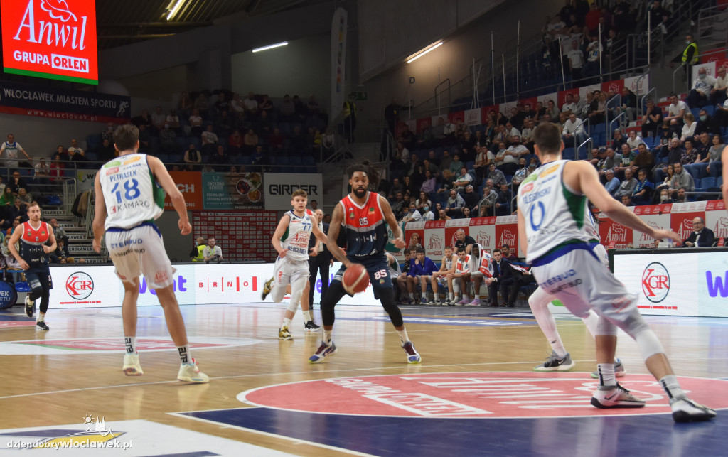 Mecz Anwil Włocławek - Basket Brno