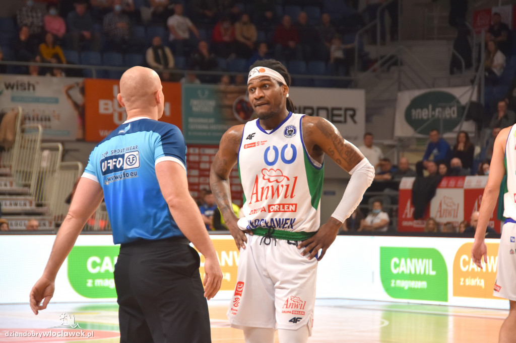 Mecz Anwil Włocławek - Basket Brno