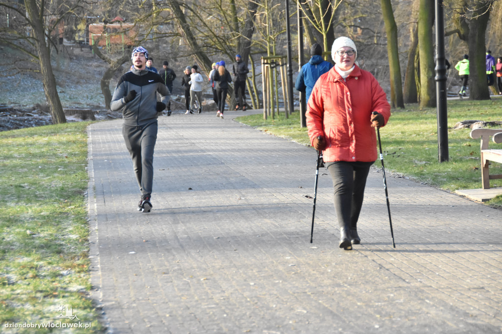 Parkrun we włocławskim parku