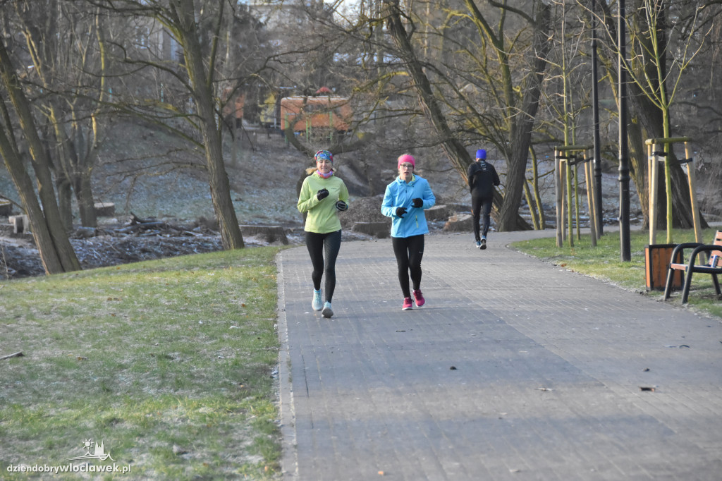 Parkrun we włocławskim parku