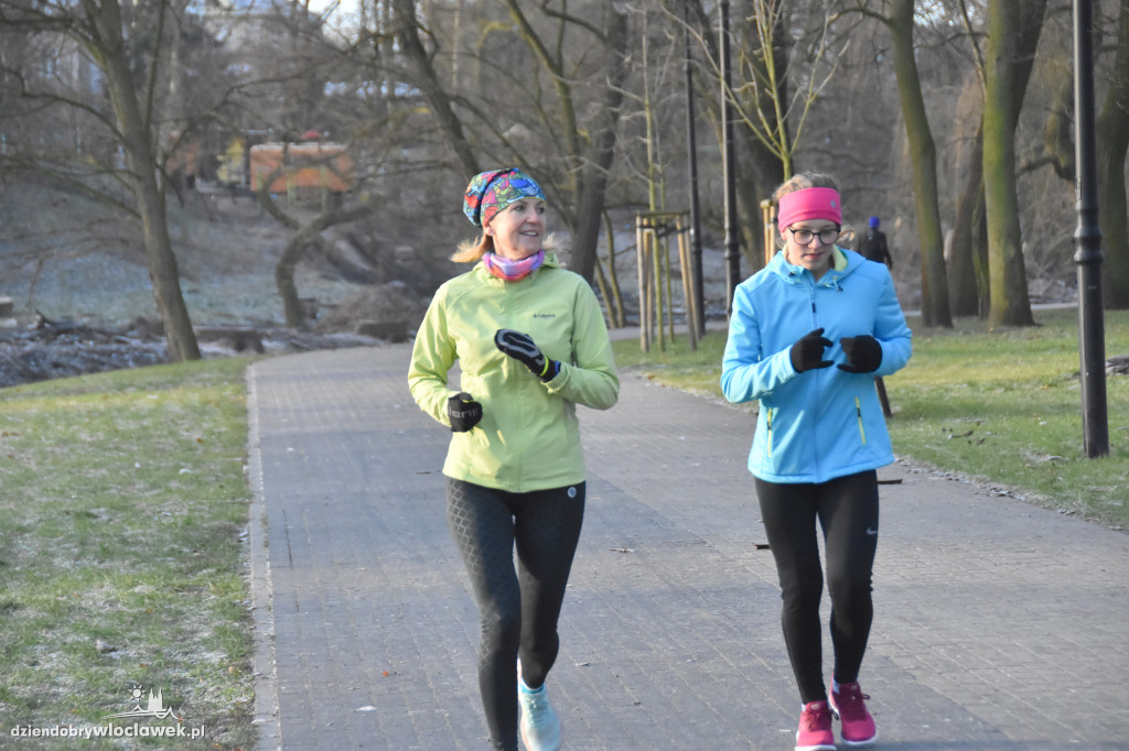 Parkrun we włocławskim parku