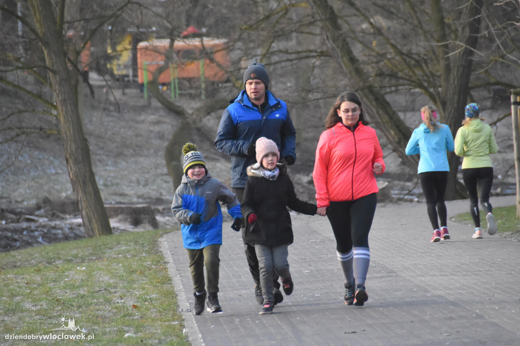 Parkrun we włocławskim parku