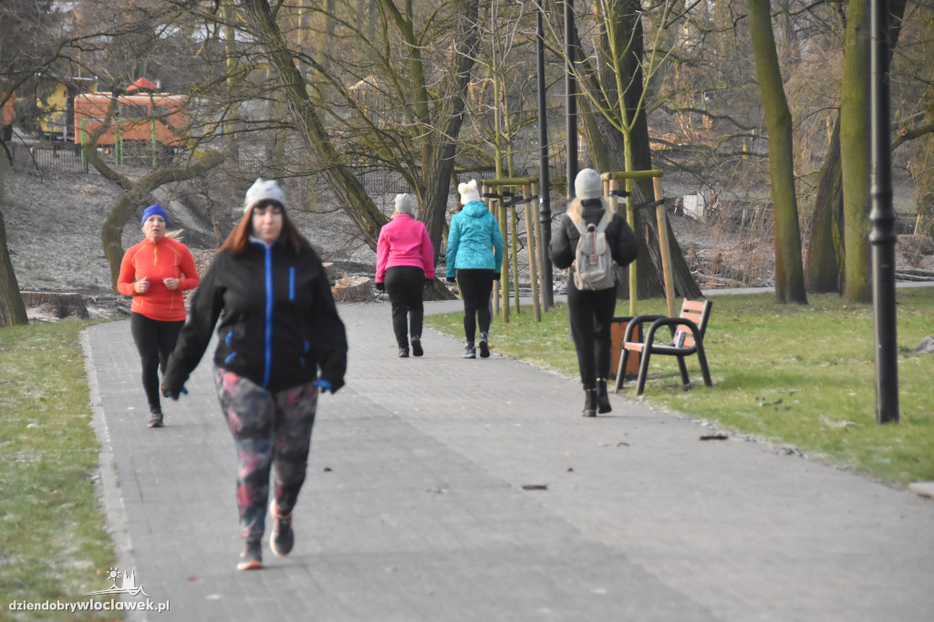 Parkrun we włocławskim parku