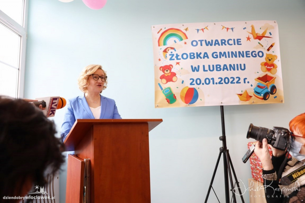Otwarcie gminnego żłobka w Lubaniu