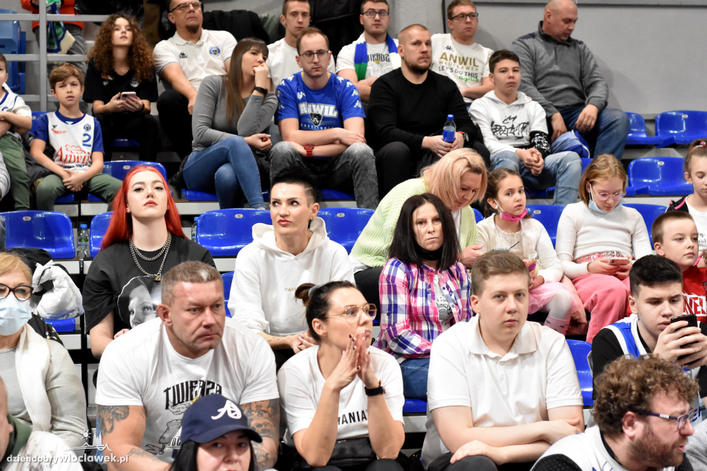 Kibice na meczu Anwil vs Śląsk