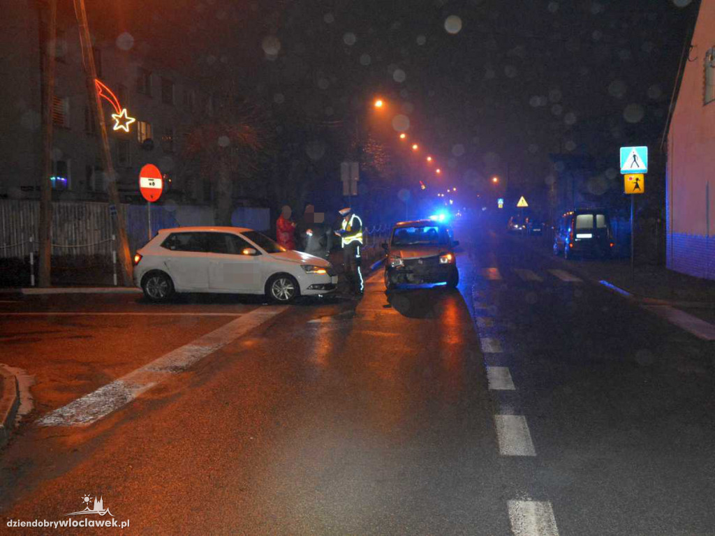 Zderzenie w regionie. Wymusił pierwszeństwo