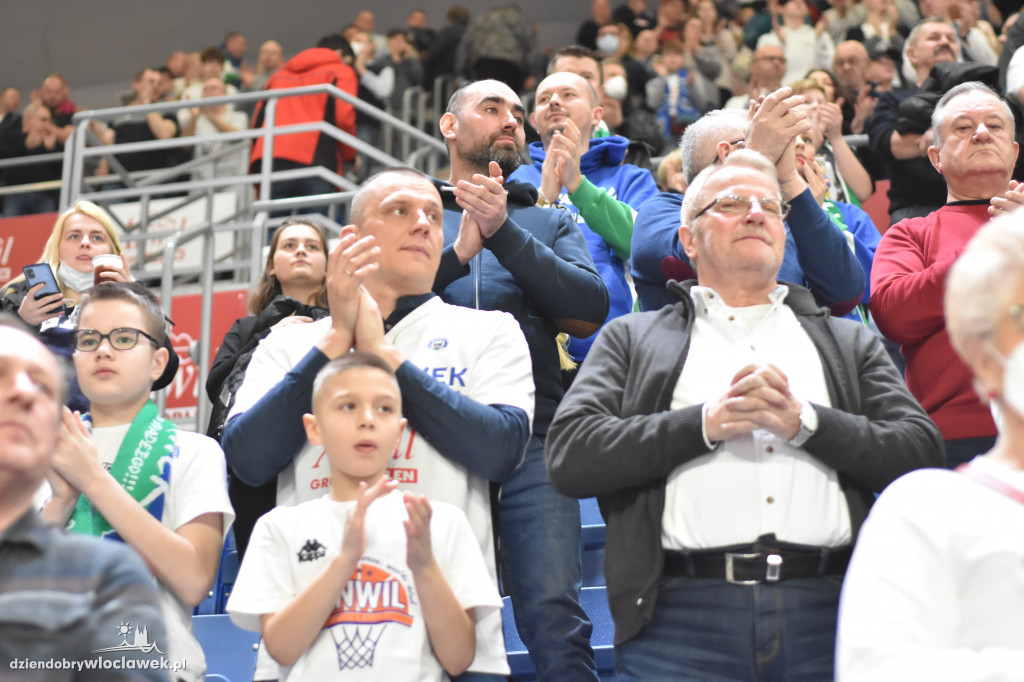 Kibice na meczu Anwil vs Asseco