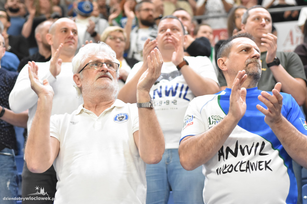 Kibice na meczu Anwil vs Asseco