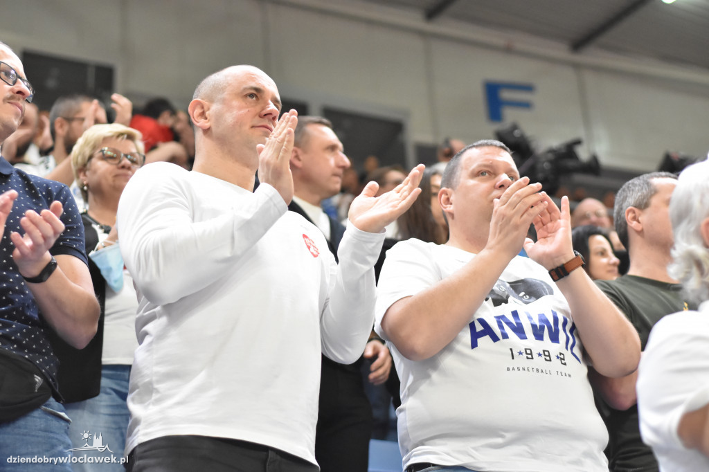 Kibice na meczu Anwil vs Asseco