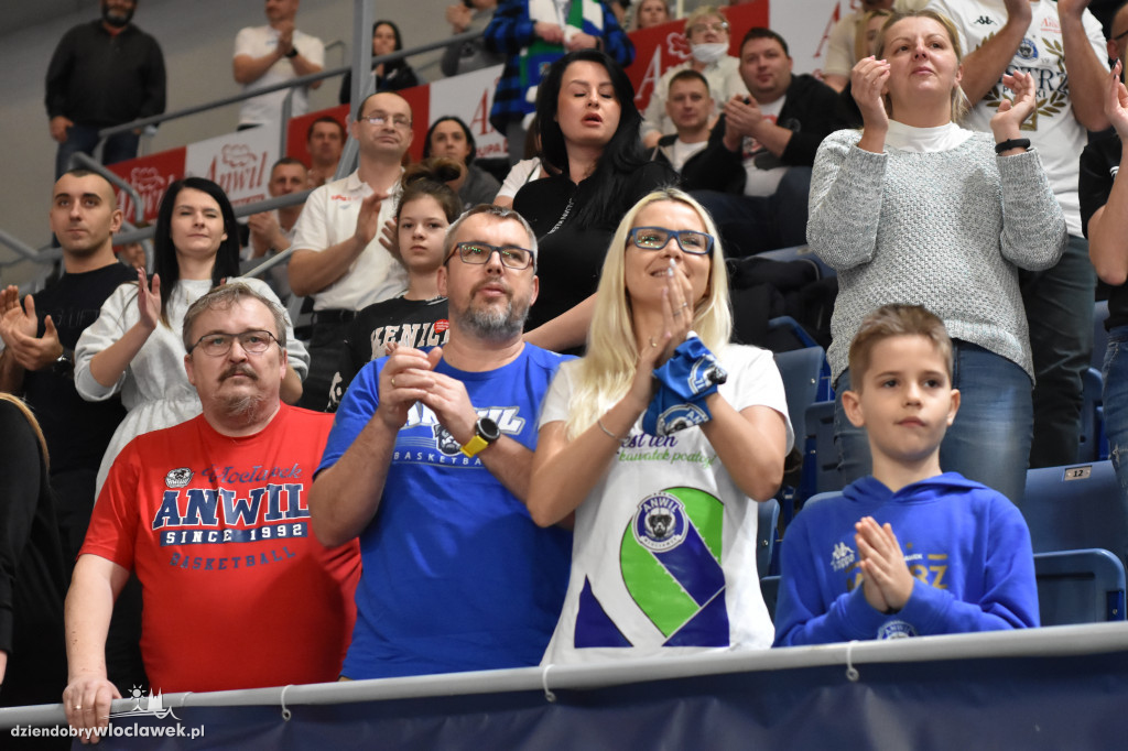Kibice na meczu Anwil vs Asseco