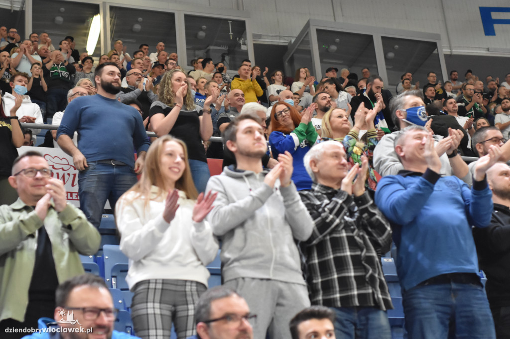 Kibice na meczu Anwil vs Asseco