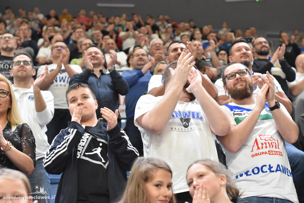 Kibice na meczu Anwil vs Asseco