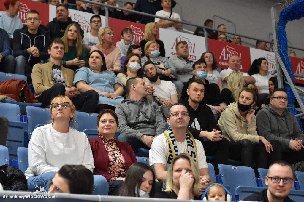 Kibice na meczu Anwil vs Asseco