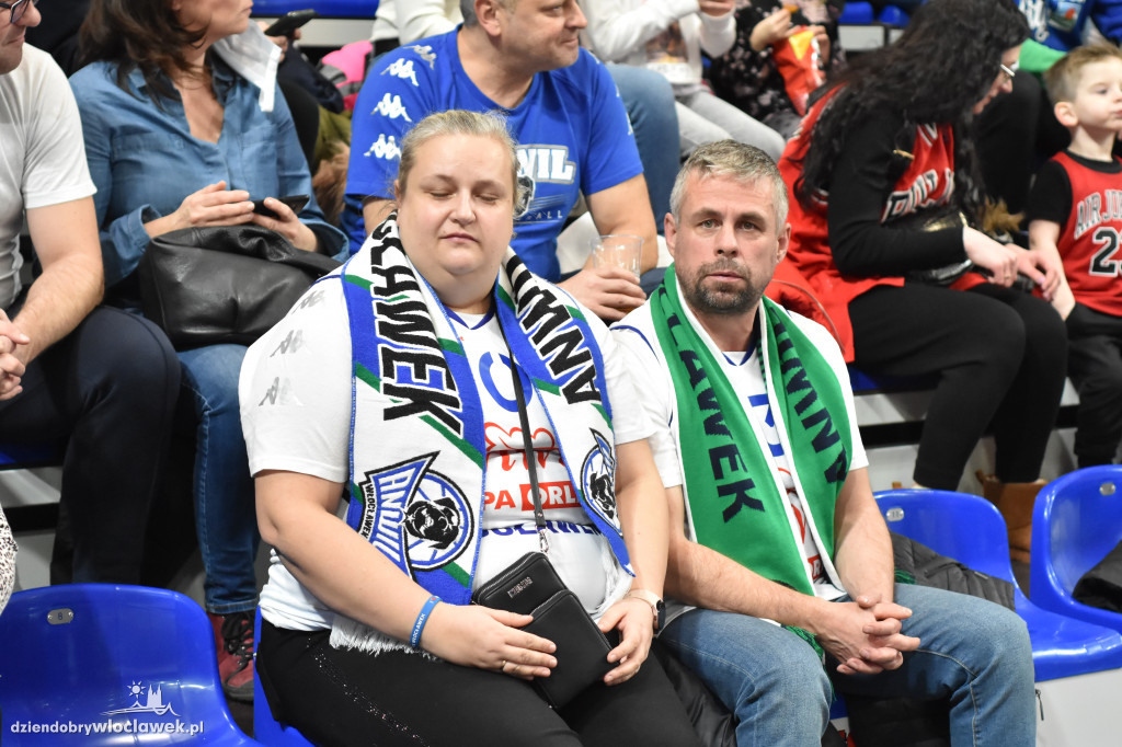 Kibice na meczu Anwil vs Asseco