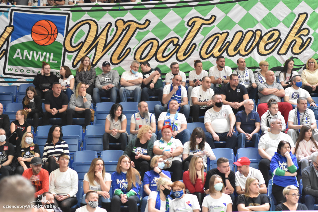 Kibice na meczu Anwil vs Asseco