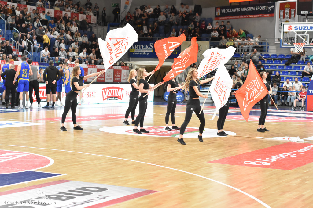 Cheerleaderki na meczu Anwil vs Arka