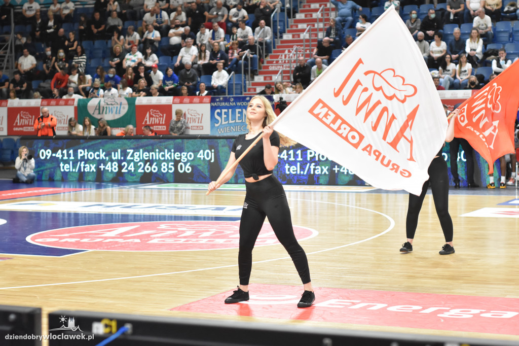 Cheerleaderki na meczu Anwil vs Arka
