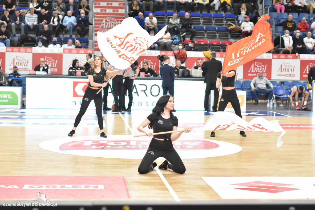 Cheerleaderki na meczu Anwil vs Arka