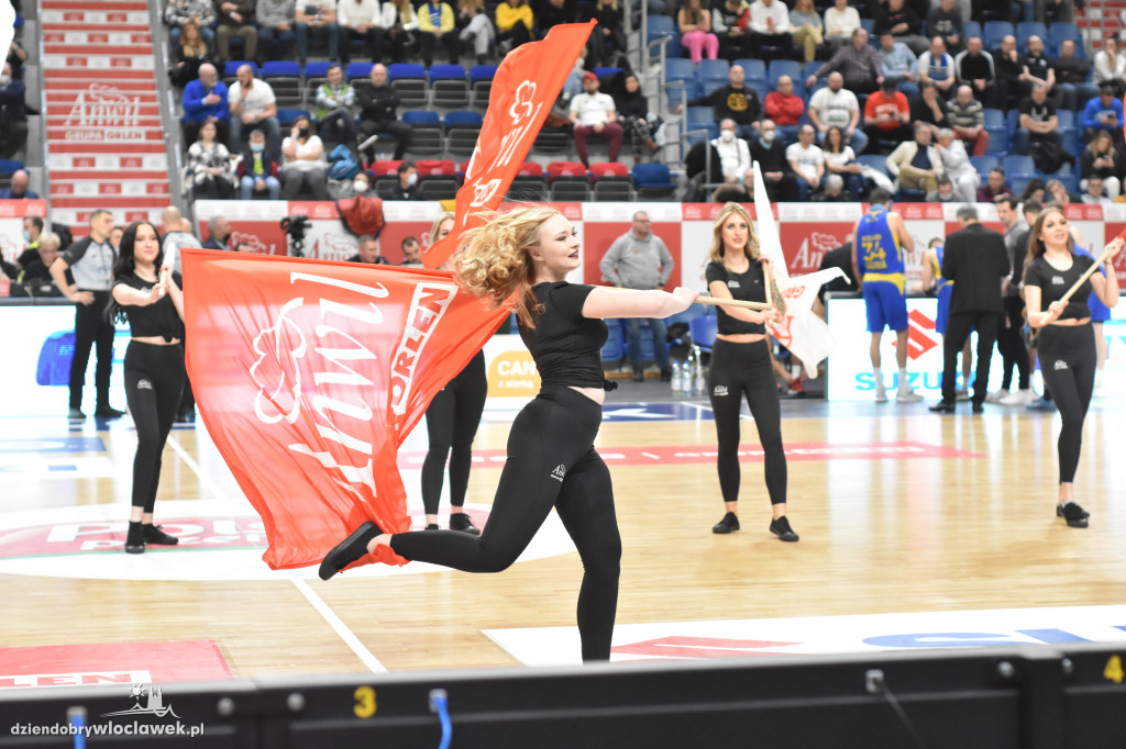Cheerleaderki na meczu Anwil vs Arka