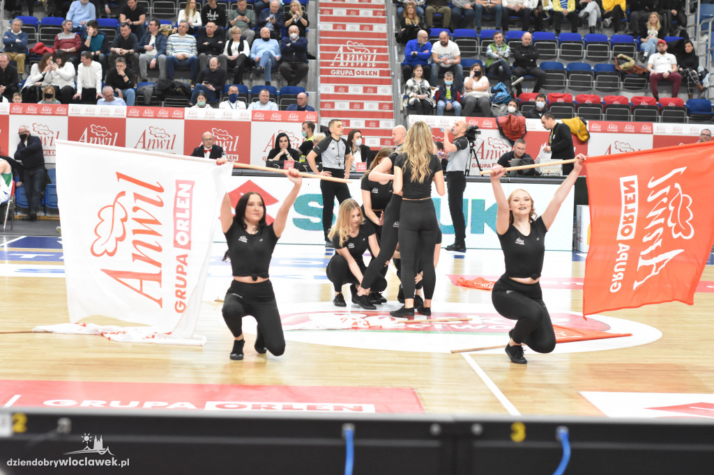 Cheerleaderki na meczu Anwil vs Arka