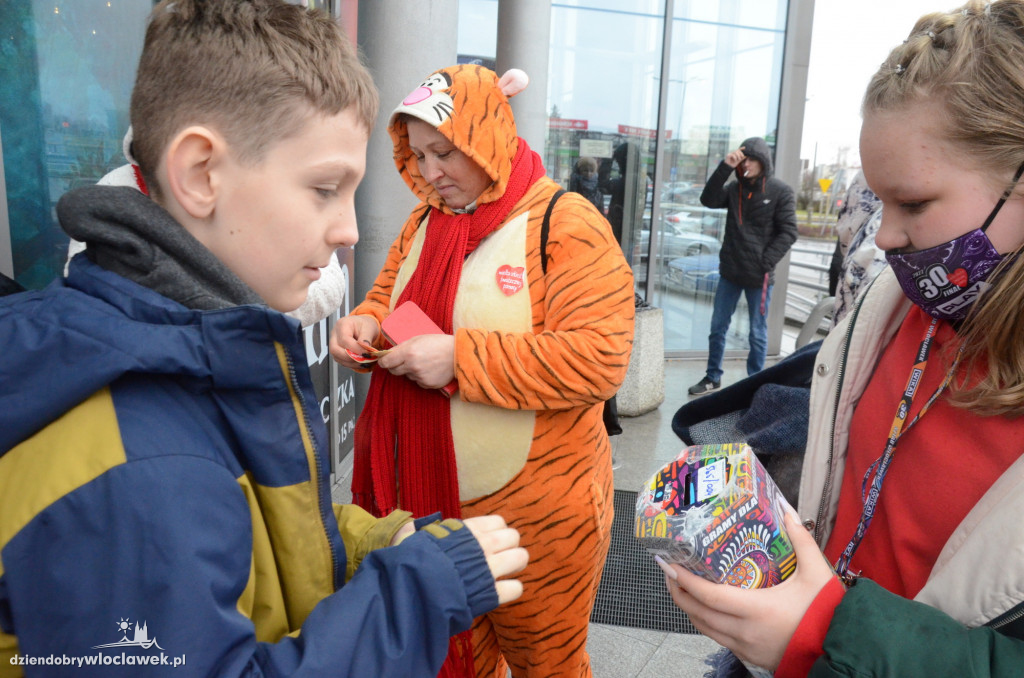Wolontariusze WOŚP na ulicach Włocławka