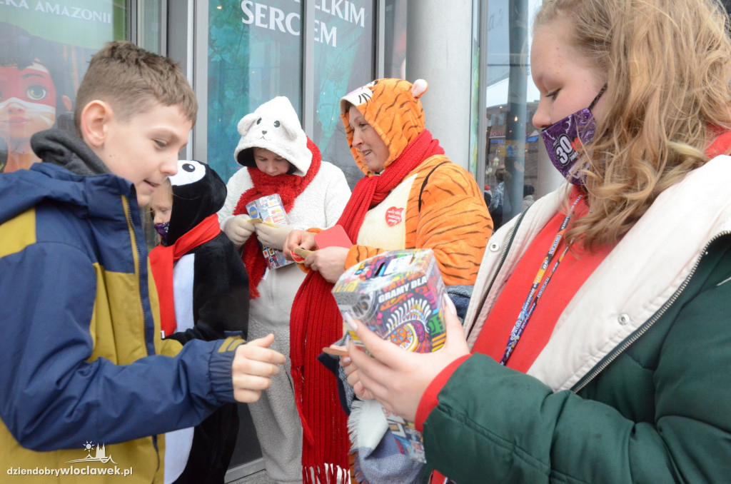 Wolontariusze WOŚP na ulicach Włocławka