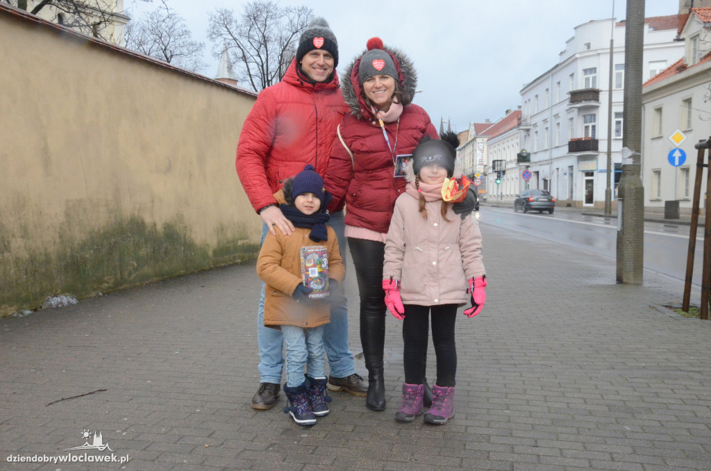 Wolontariusze WOŚP na ulicach Włocławka
