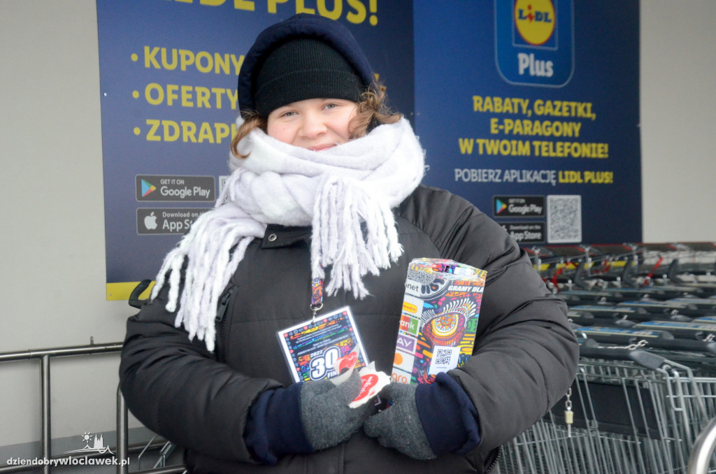 Wolontariusze WOŚP na ulicach Włocławka