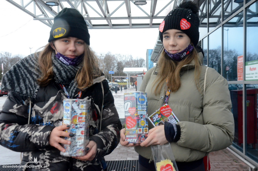 Wolontariusze WOŚP na ulicach Włocławka
