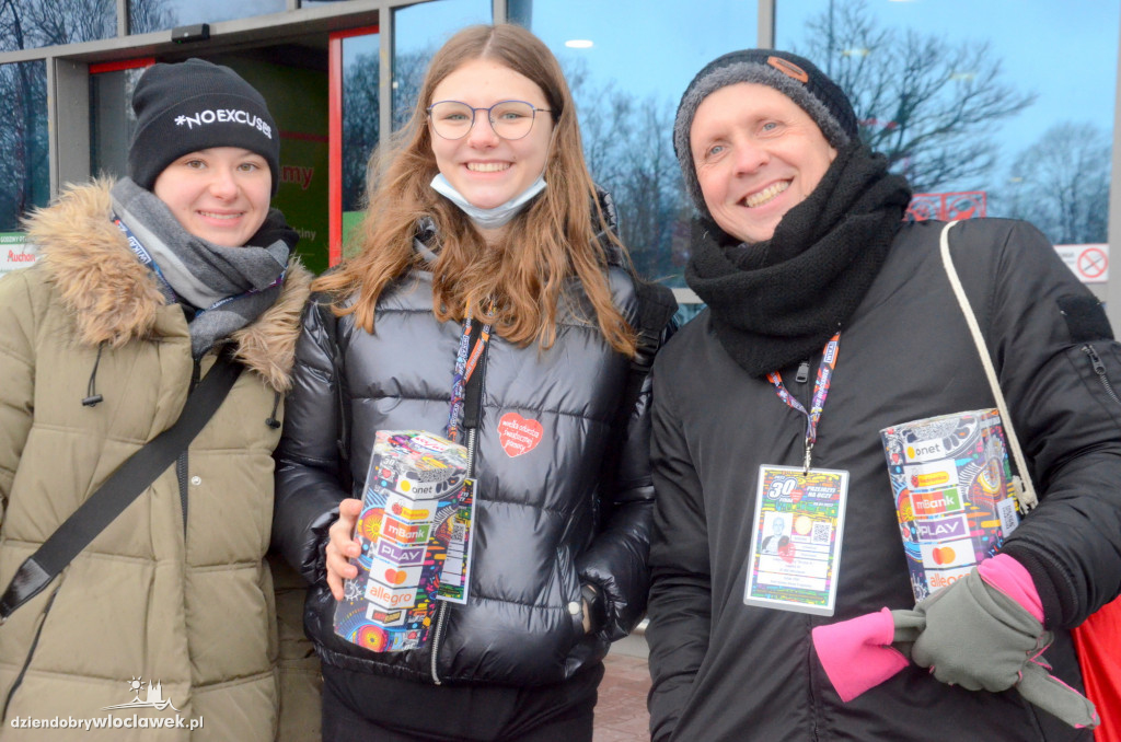 Wolontariusze WOŚP na ulicach Włocławka