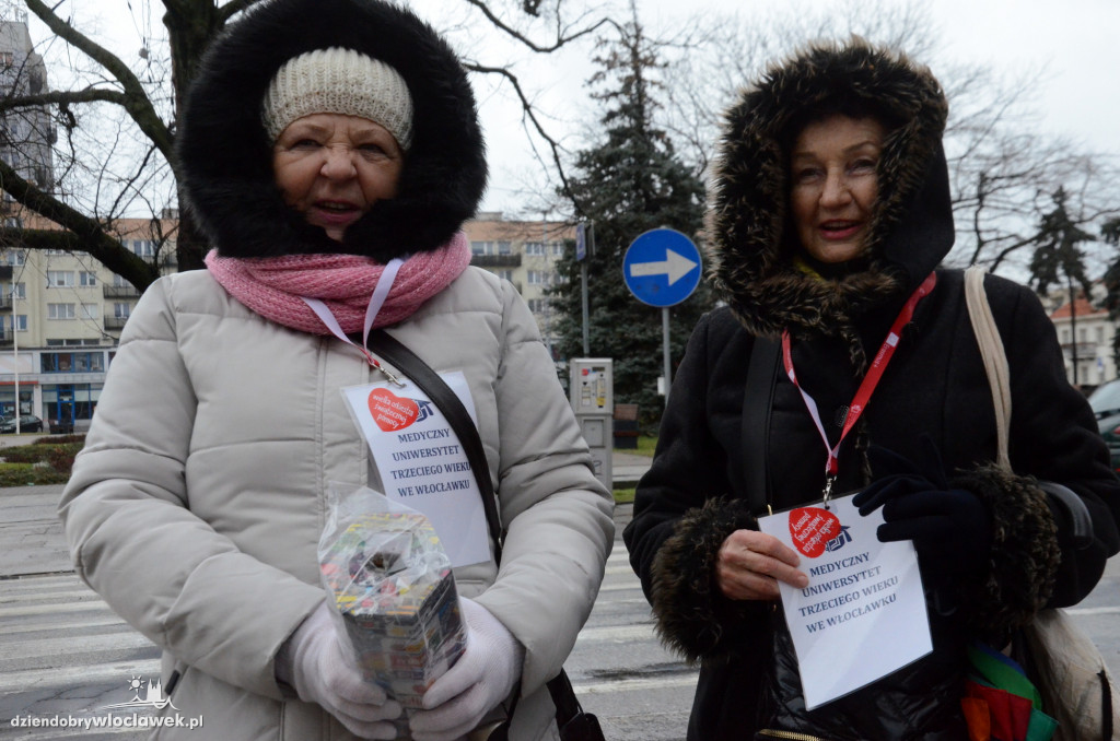 Wolontariusze WOŚP na ulicach Włocławka
