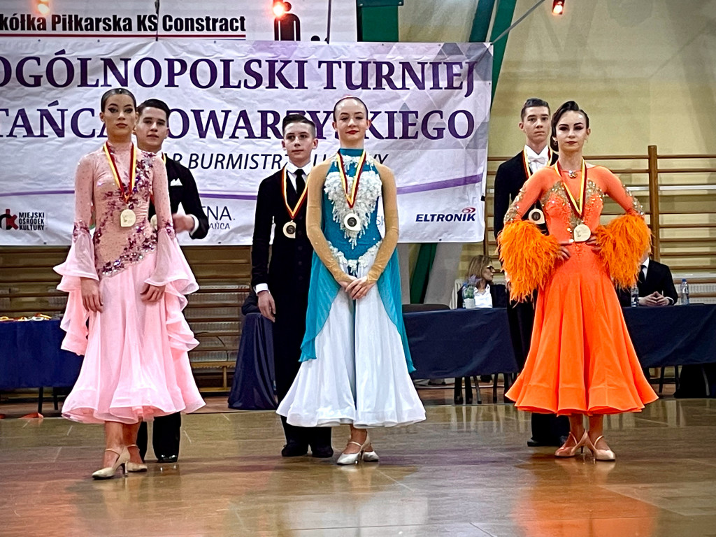 Sukcesy młodych tancerzy z Włocławka