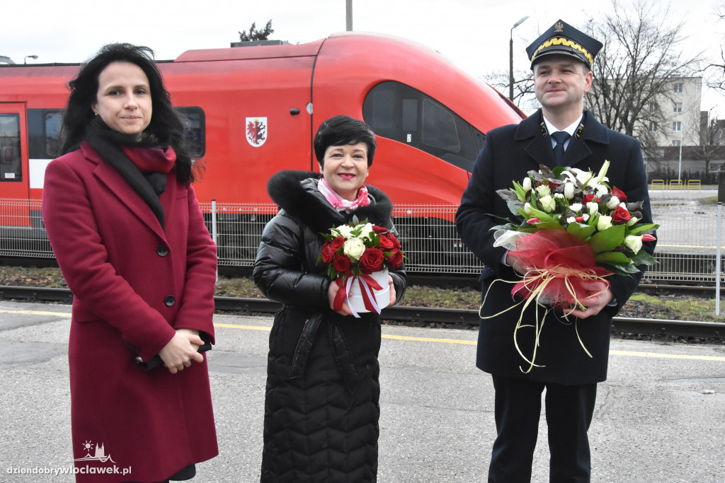 Pociąg `Anders` przyjechał do Włocławka