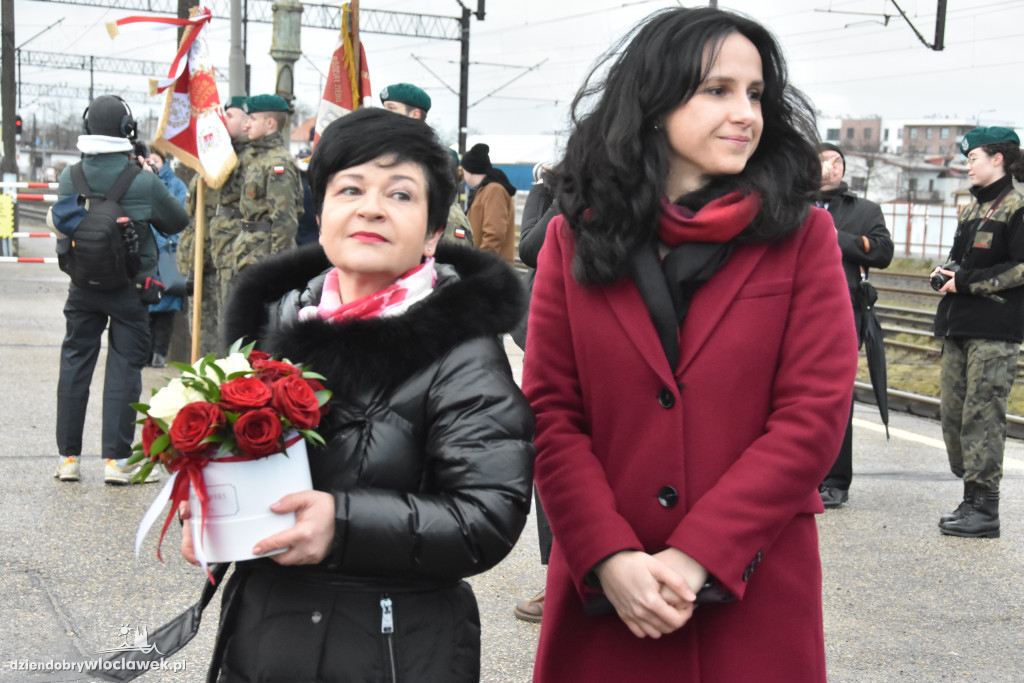Pociąg `Anders` przyjechał do Włocławka
