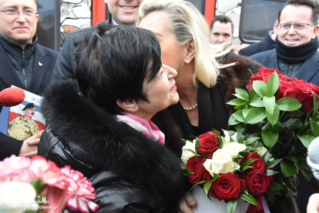Pociąg `Anders` przyjechał do Włocławka