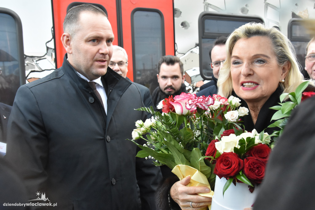 Pociąg `Anders` przyjechał do Włocławka
