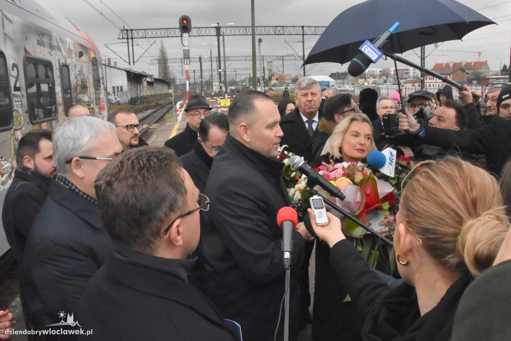Pociąg `Anders` przyjechał do Włocławka