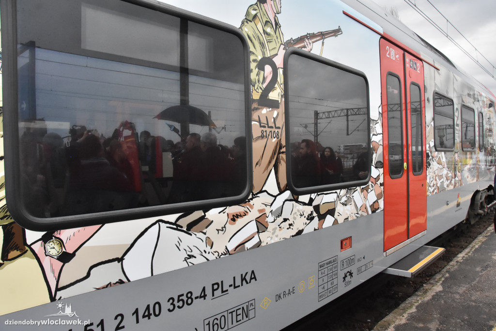 Pociąg `Anders` przyjechał do Włocławka