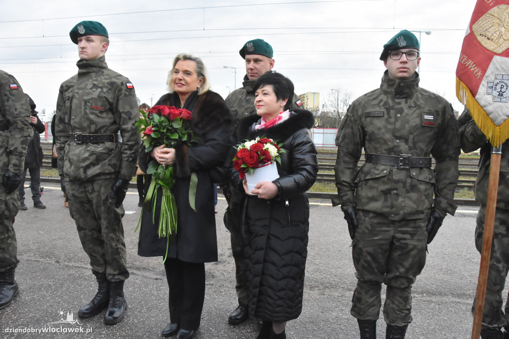 Pociąg `Anders` przyjechał do Włocławka