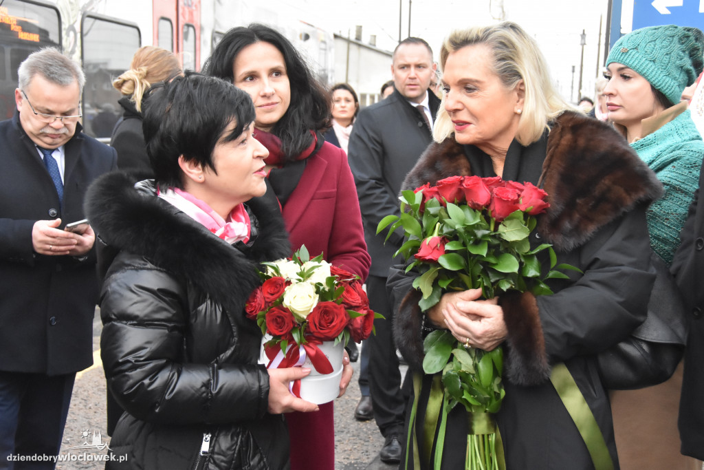Pociąg `Anders` przyjechał do Włocławka