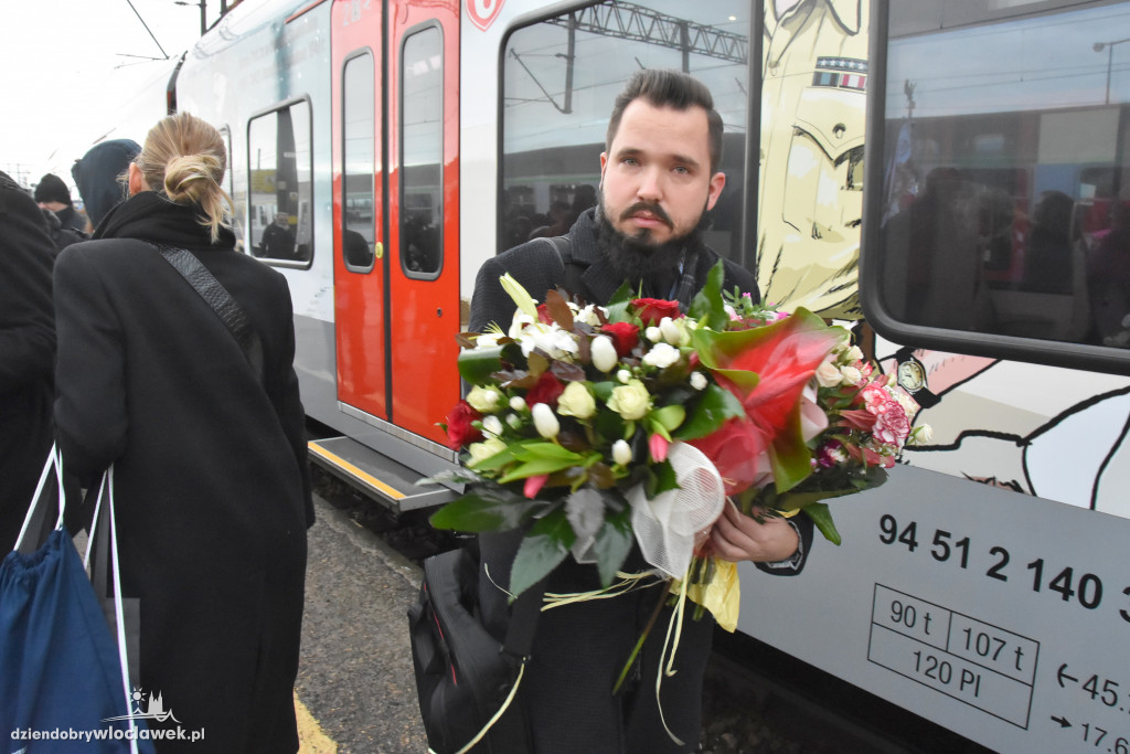 Pociąg `Anders` przyjechał do Włocławka