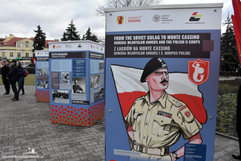 Córka gen. Andersa we Włocławku. Otwarcie wystawy