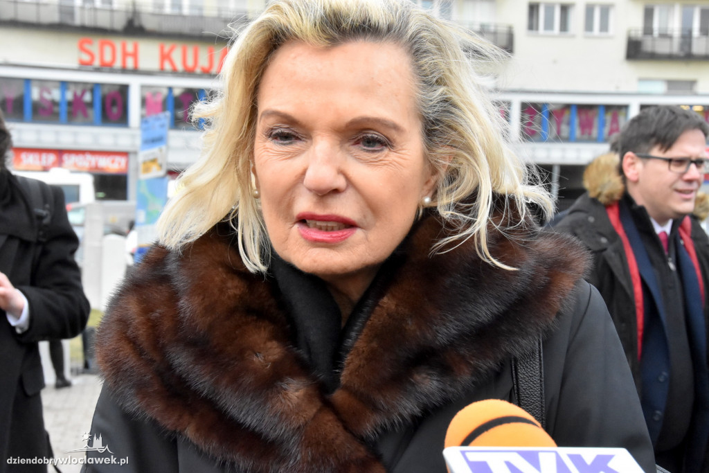 Córka gen. Andersa we Włocławku. Otwarcie wystawy