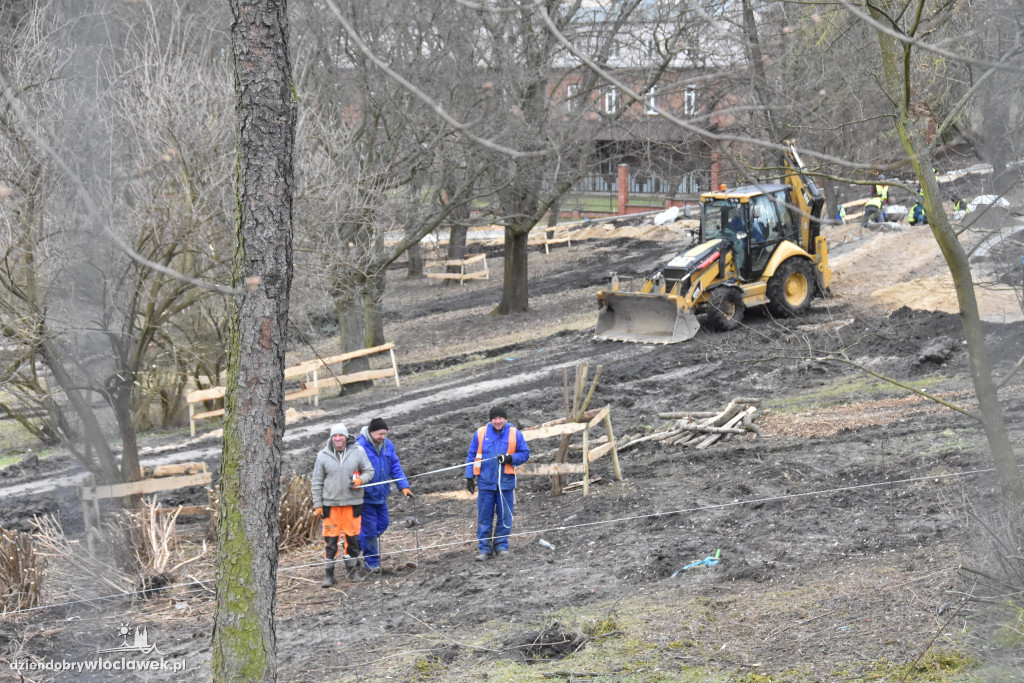 W parku powstaje nowy układ komunikacyjny