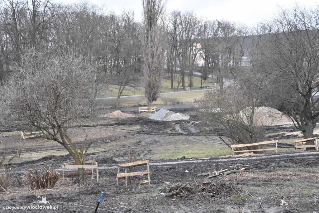 W parku powstaje nowy układ komunikacyjny